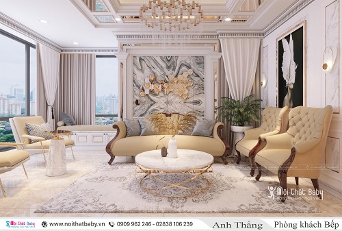 Khám phá nội thất căn 106m2 Chung cư Emerald Celadon City